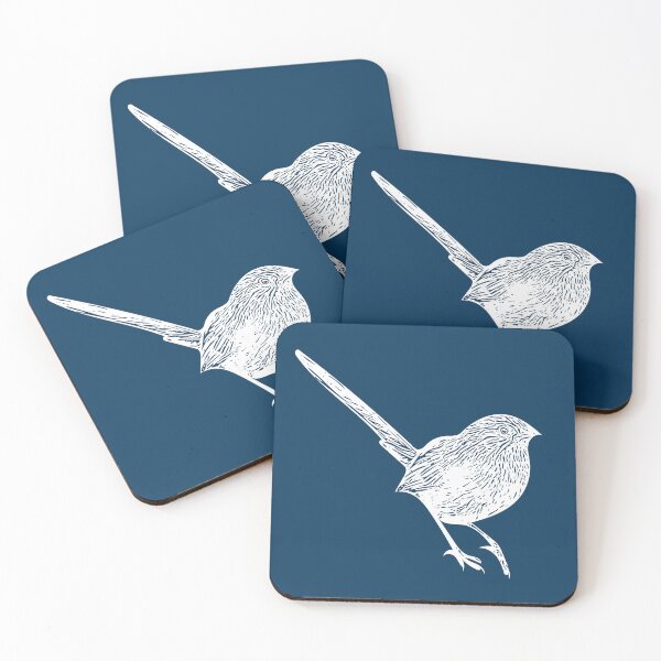 Item preview, Western Grasswren White Design  designed and sold by designsasstultd.