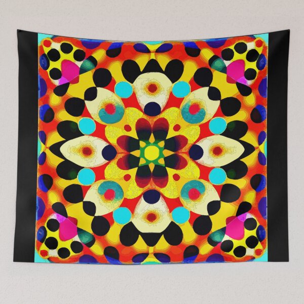 Item preview, Vibrant Mosaic Mandala designed and sold by Highlandkings.