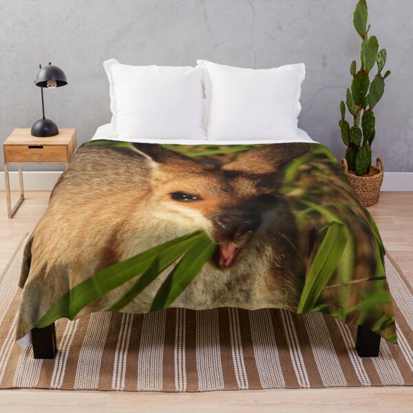 Item preview, Wallaby eating designed and sold by Jenny Dyer.