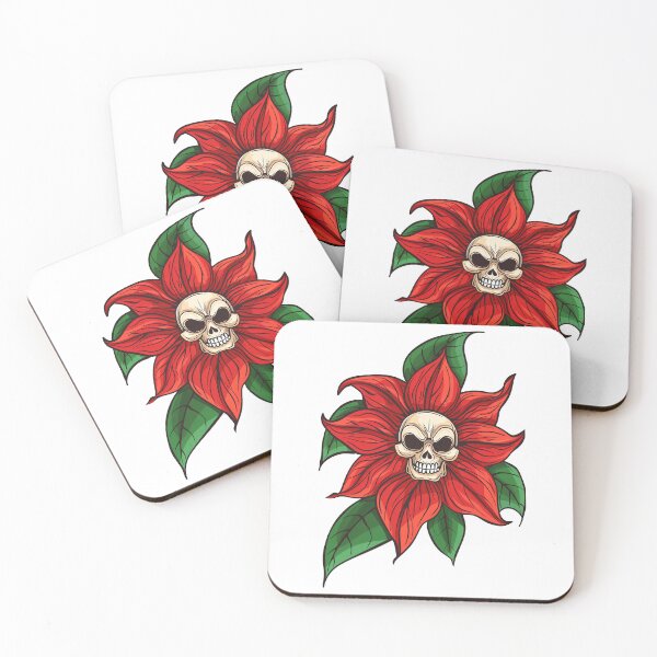 Item preview, Blooming Skull Flower designed and sold by MythicTales.