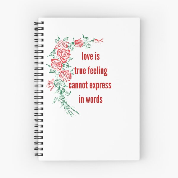 Item preview, love is true feeling cannot express in words designed and sold by bigbrandshop.