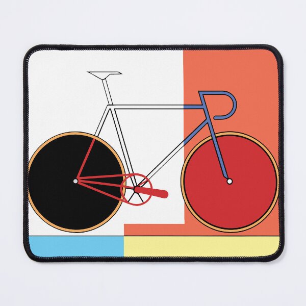 Item preview, Colorful Geometric Bicycle Art designed and sold by FatGiantCat.