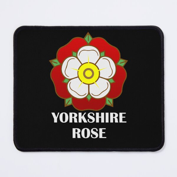 Item preview, Yorkshire Rose, White and Red designed and sold by Alidesignart.