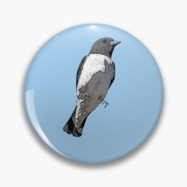 Item preview, White-breasted Woodswallow Color Design  designed and sold by designsasstultd.