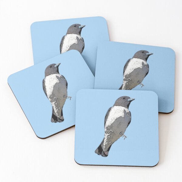 Item preview, White-breasted Woodswallow Color Design  designed and sold by designsasstultd.