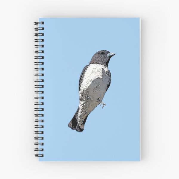 Item preview, White-breasted Woodswallow Color Design  designed and sold by designsasstultd.