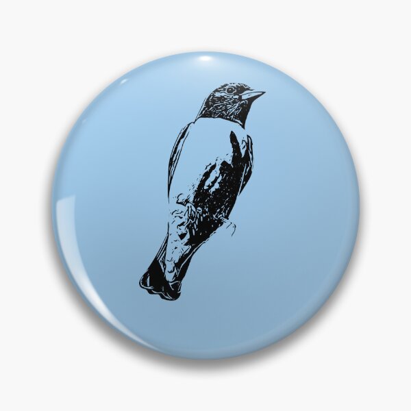Item preview, White-breasted Woodswallow Black Design  designed and sold by designsasstultd.