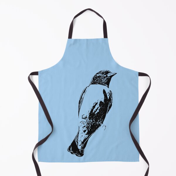 Item preview, White-breasted Woodswallow Black Design designed and sold by designsasstultd.