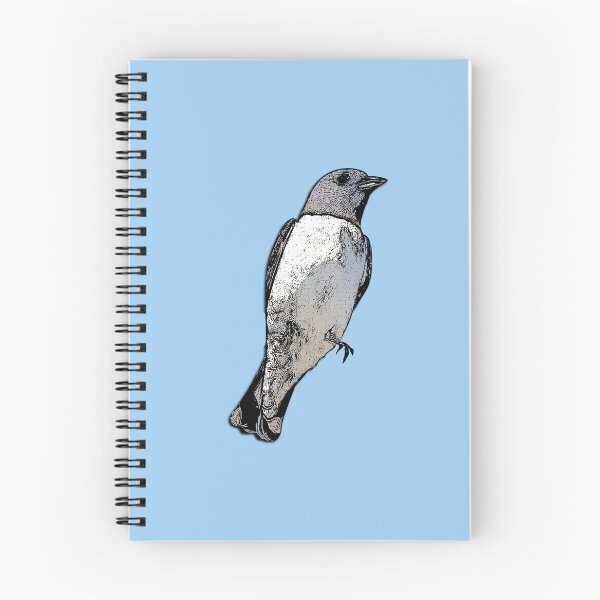 Item preview, White-breasted Woodswallow Black Alternate Design  designed and sold by designsasstultd.