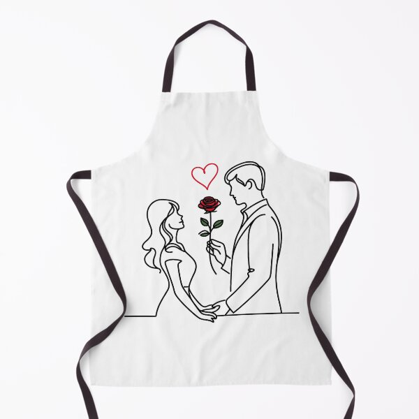 Item preview, drawing sketch couple dating request i love you t-shirt designed and sold by PrintyArts.
