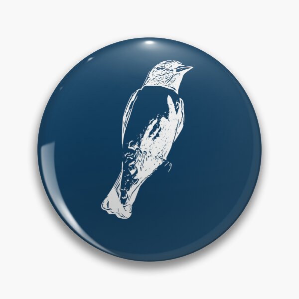 Item preview, White-breasted Woodswallow White Design  designed and sold by designsasstultd.