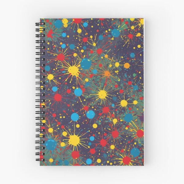 Item preview, Abstract Colorful Paint Ball Splatter Pattern designed and sold by calibrit.