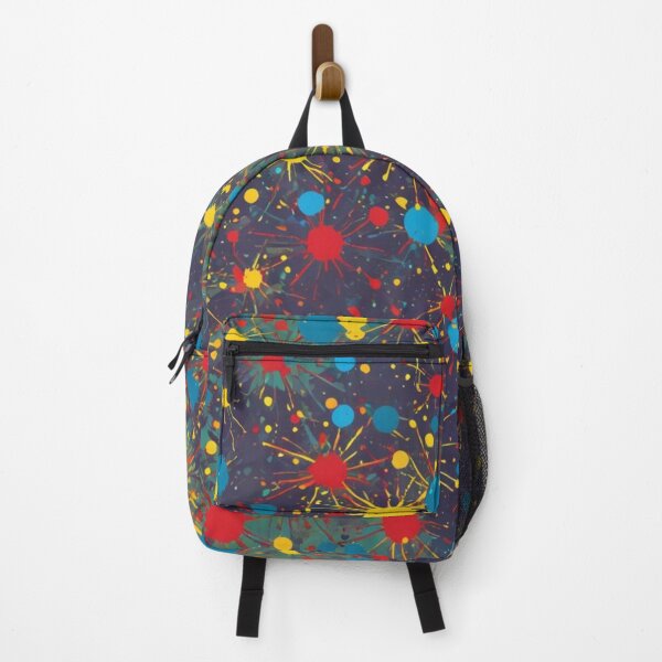 Item preview, Abstract Colorful Paint Ball Splatter Pattern designed and sold by calibrit.