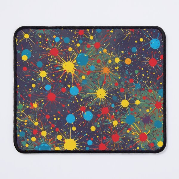 Item preview, Abstract Colorful Paint Ball Splatter Pattern designed and sold by calibrit.