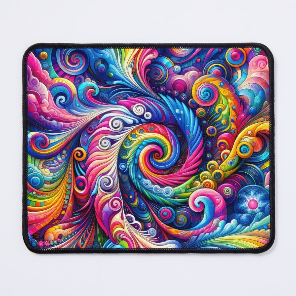 Item preview, Vibrant Abstract Swirl Art designed and sold by Ingridpd.