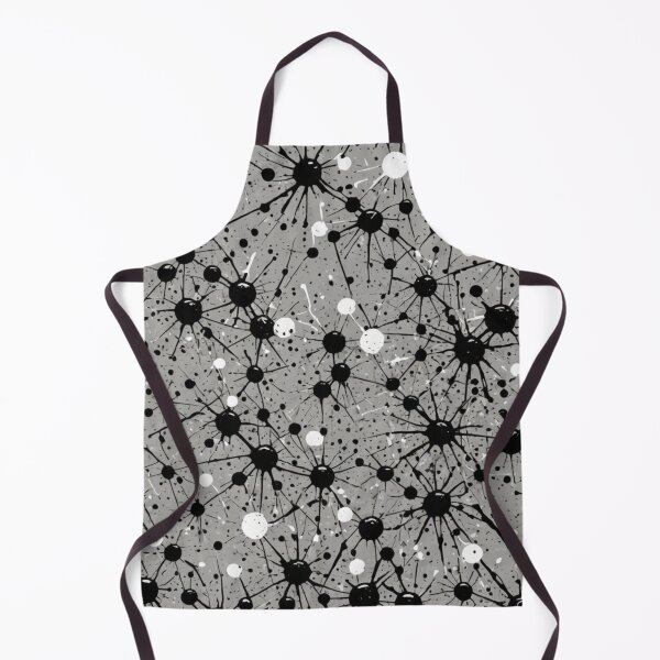 Item preview, Abstract Black and White Paint Ball Splatter Pattern designed and sold by calibrit.