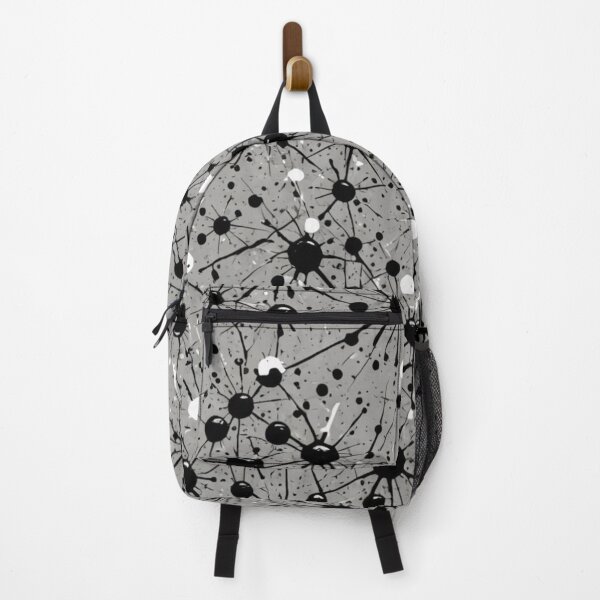Item preview, Abstract Black and White Paint Ball Splatter Pattern designed and sold by calibrit.