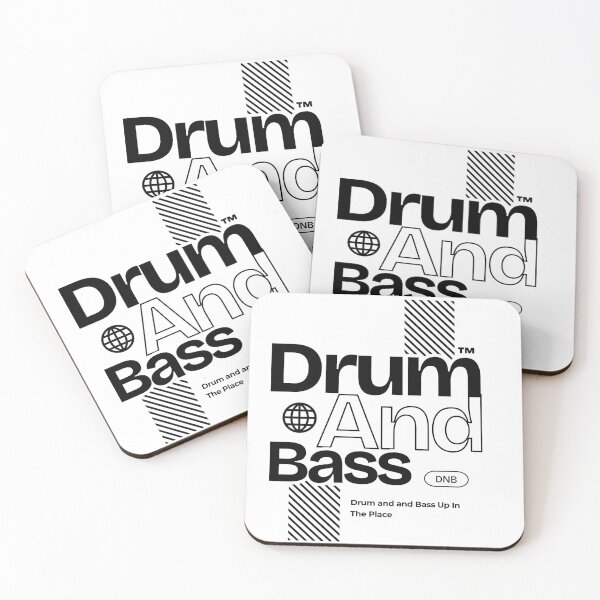 Item preview, DRUM AND BASS  - Up in The Place (Black)  designed and sold by Discothreadz.