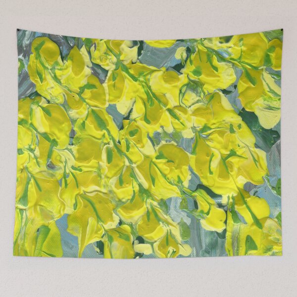 Item preview, Laburnum Paint Pour: Three designed and sold by LymphomaLass.