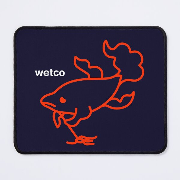 Item preview, Wetco - Mopping Fish designed and sold by HeyFritters' Redbubble Shop.