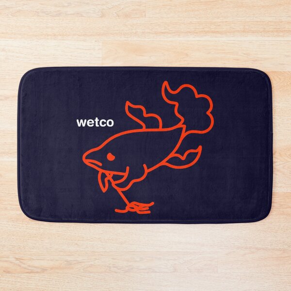 Item preview, Wetco - Mopping Fish designed and sold by HeyFritters' Redbubble Shop.