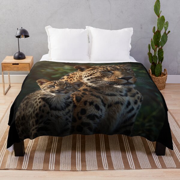 Item preview, Leopard And Cub designed and sold by Artisnaps.