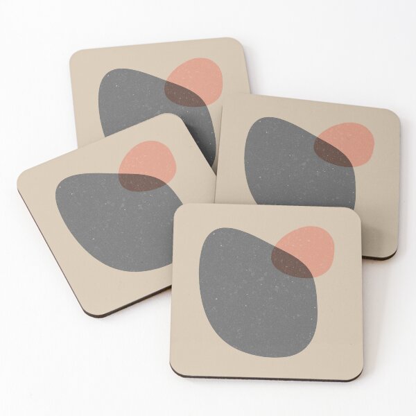 Item preview, Béziama Colorida I - Dove, Slate, Coral designed and sold by Irene Estelle.