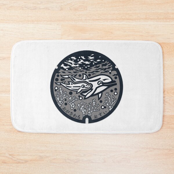 Item preview, Ogasawara Village Manhole Cover Art 2 designed and sold by Musashi1996Art.