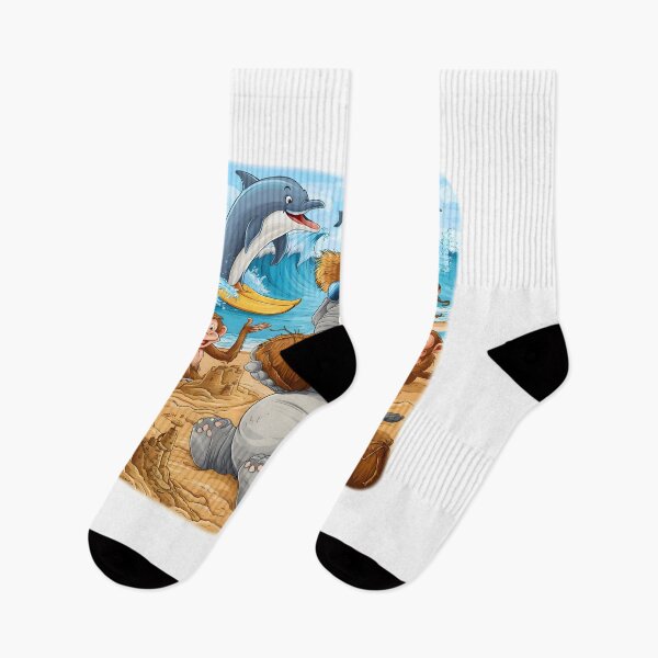 Item preview, King elephant in summer beach  designed and sold by Abuhosam.