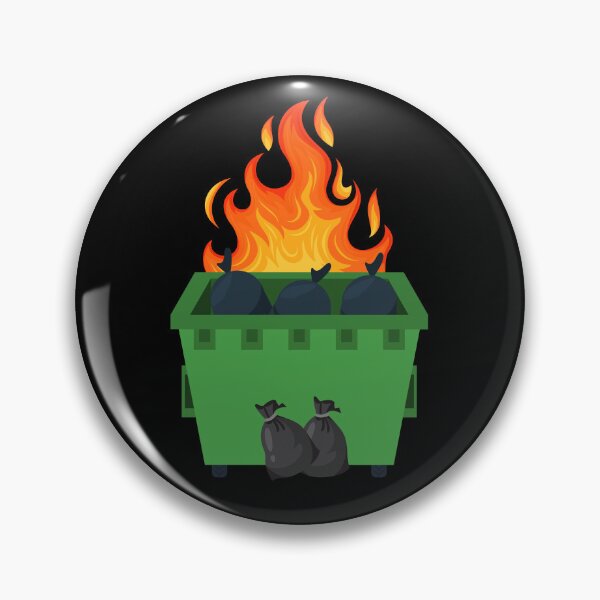 Item preview, Dumpster Fire designed and sold by BubonicCowboy.