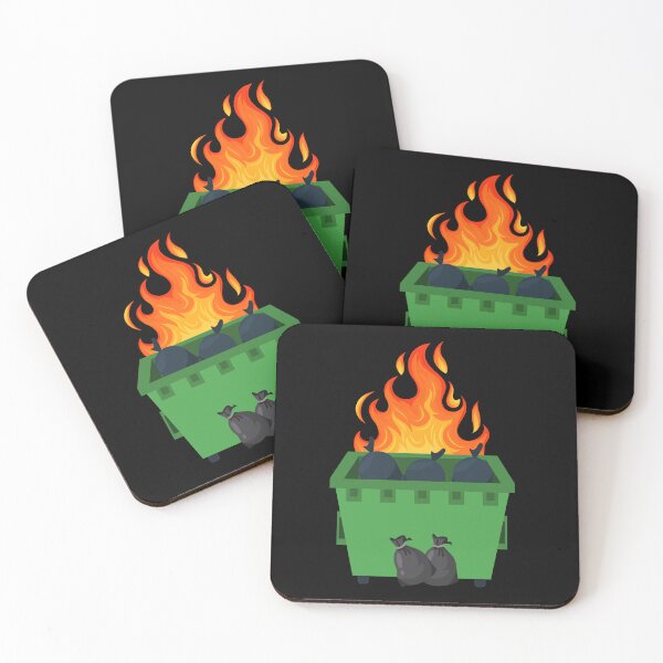 Item preview, Dumpster Fire designed and sold by BubonicCowboy.