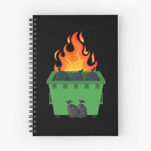 Item preview, Dumpster Fire designed and sold by BubonicCowboy.