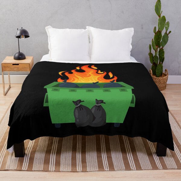 Item preview, Dumpster Fire designed and sold by BubonicCowboy.