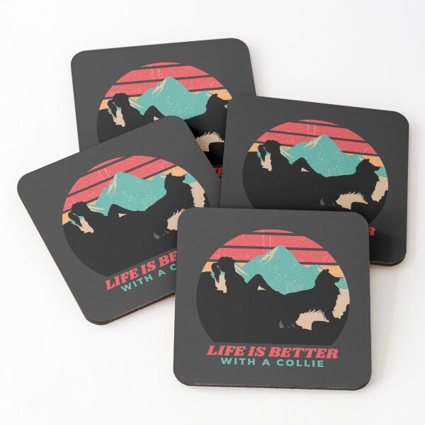 Item preview, Life Is Better With A Collie Dog Mom Gift designed and sold by Guarddogdrive.