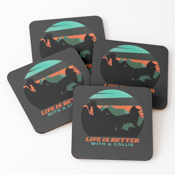 Item preview, Life Is Better With A Collie Dog Mom Gift designed and sold by Guarddogdrive.