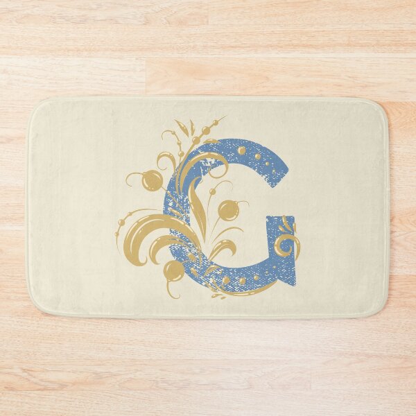 Item preview, G - Vintage Floral Initial Letter designed and sold by Deepness2023.