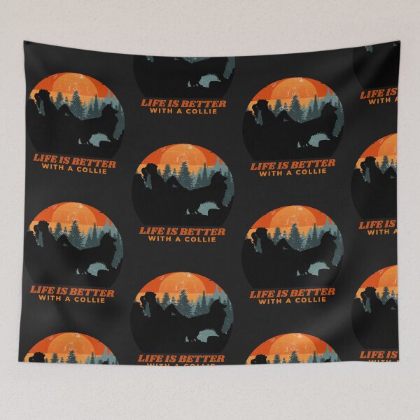Item preview, Life Is Better With A Collie Dog Mom Gift designed and sold by Guarddogdrive.