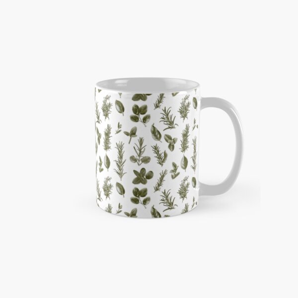 Item preview, Herbal Green Botanical Pattern designed and sold by VoyteksDesigns.