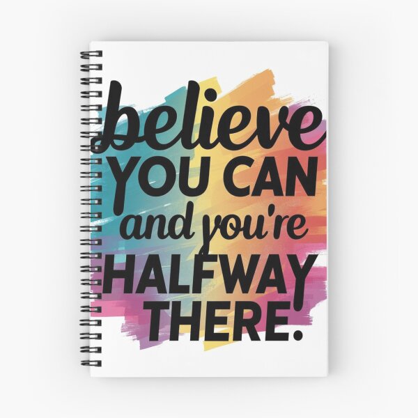 Item preview, belive you can and you're halfway there  designed and sold by jamiprint.