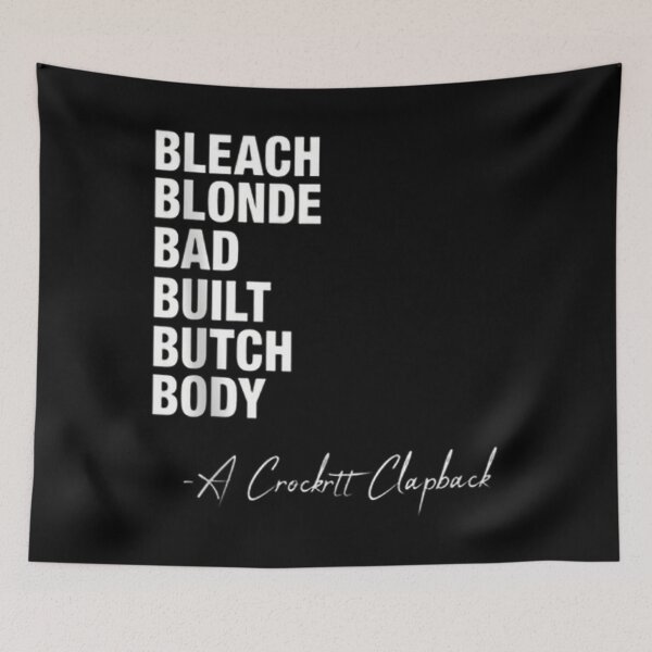 Item preview,  Bleach Blonde Bad Built Butch Body Tees designed and sold by studiopekepeke.