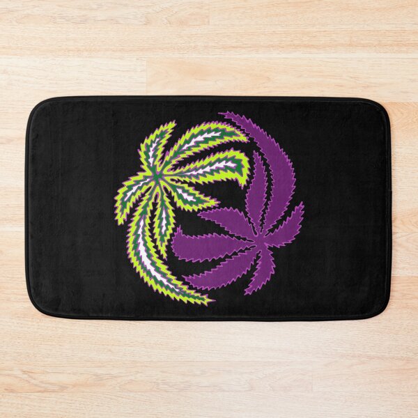 Item preview, Yin Yang Indica Sativa Weed Flower designed and sold by GroovyColors.
