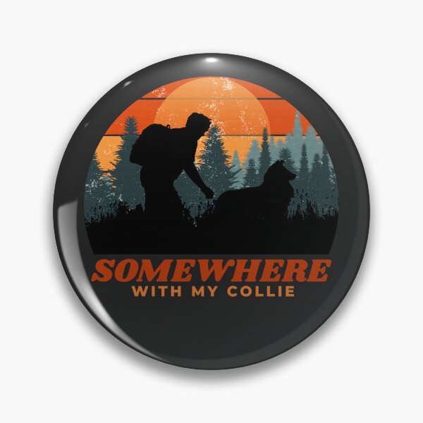 Item preview, Somewhere With My Collie Men's Adventurous Outdoor Gift  designed and sold by Guarddogdrive.