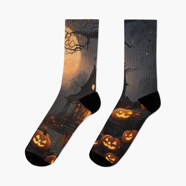 Item preview, Eerie Enchanted Woods Haunted House On Halloween Night designed and sold by EnchantedVista.