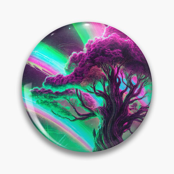 Item preview, Fantasy Lake | Tree of Life | moon night designed and sold by OrganicLights.