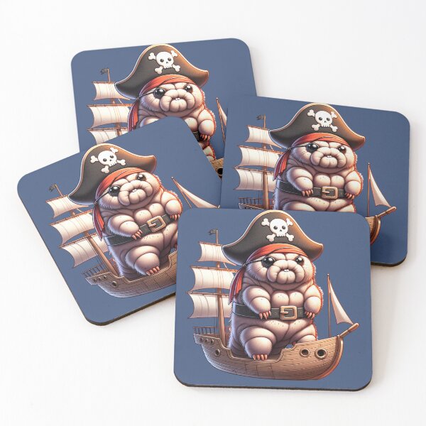 Item preview, Tardigrade Pirate  designed and sold by sparsonboutique.