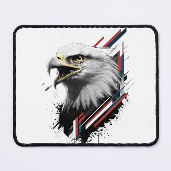 Item preview, Geometric Bald Eagle Art designed and sold by PlanetMarker.