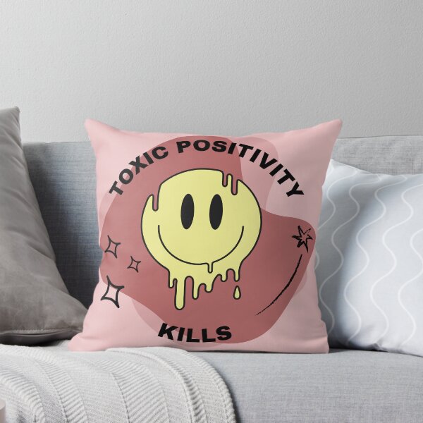 Item preview, Toxic Positivity Kill Burnout Logo, 90s Retro Inspired designed and sold by MoonglowValley.