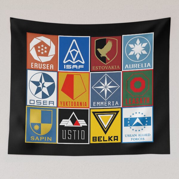Item preview, Ace Combat Strangereal Roundels designed and sold by StreetArtiist.
