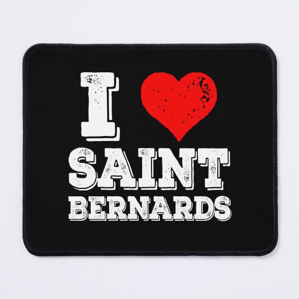 Item preview, I Love St Bernards Western Country Southern Distressed designed and sold by Guarddogdrive.