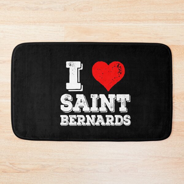 Item preview, I Love St Bernards Western Country Southern Distressed designed and sold by Guarddogdrive.